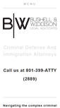 Mobile Screenshot of bwlegaladvocates.com